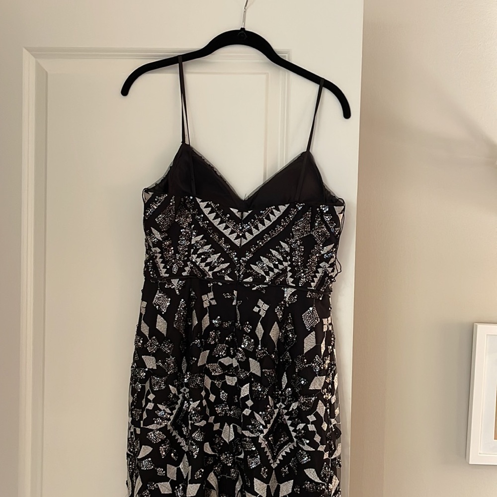 Aidan Mattox Sequin Evening Gown - image 3